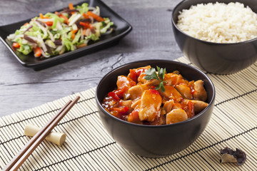 Chinese chicken sweet and sour sauce