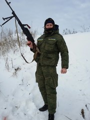 Украинский солдат
