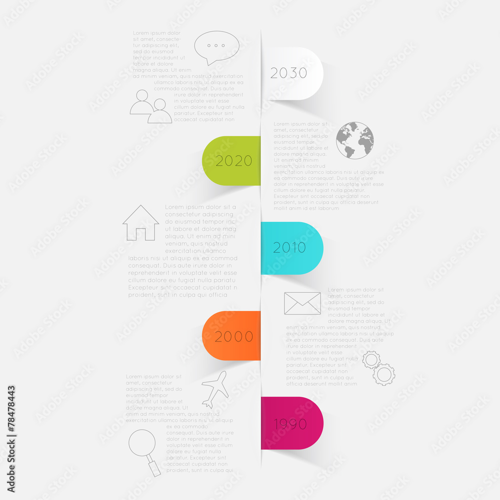 Aufkleber minimal infographics design. vector can be used for workflow lay