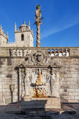 Rua Escura Fountain. Porto, Portugal