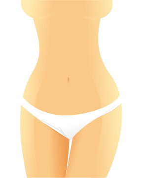 Slim woman