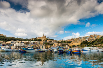 Fototapeta na wymiar Mgarr à Gozo, Malte