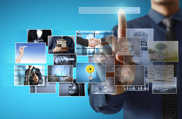 businessmen and Reaching images streaming