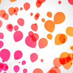 color balloons
