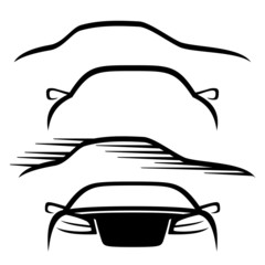 Vector set. Car signs.