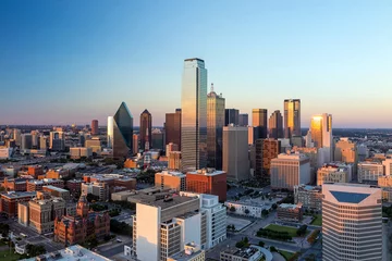 Selbstklebende Fototapeten Stadtbild von Dallas, Texas © f11photo