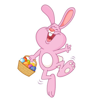 Happy Easter Cute Easter Bunny