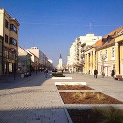 Main city street