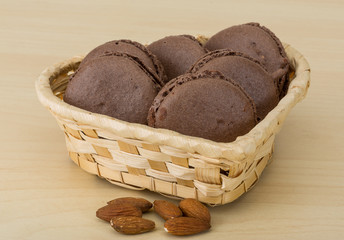 Chocolate macaroons