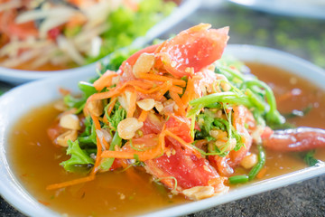 green papaya salad
