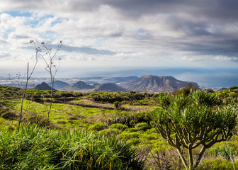 Beautiful landscape of Tenerife, Canary Islands