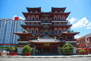 Fototapeta premium The Buddha Tooth Relic Temple