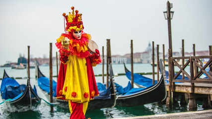 Venetian carnival, masquerade one of a kind in the world.