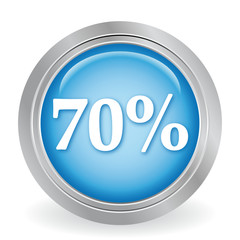 70 PERCENT ICON