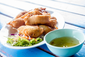 Fried prawn balls