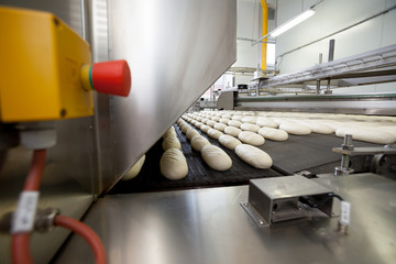 Baked Breads on the production