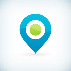 Modern icon pointer flat design element template