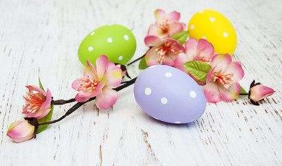 Obraz premium Easter eggs