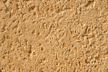Concrete yellow wall