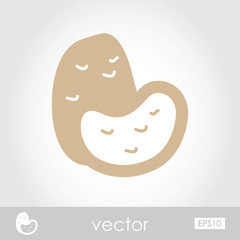 Vector Potato icon