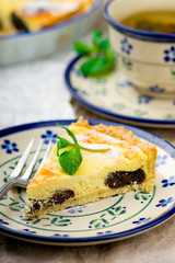 cottage cheese prunes cake.