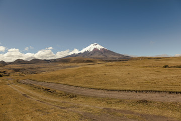 Cotopaxi National Park and volcano