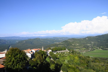 Fototapeta premium Motovun village in Croatia, Europe