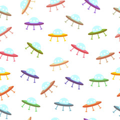 Pattern with UFO