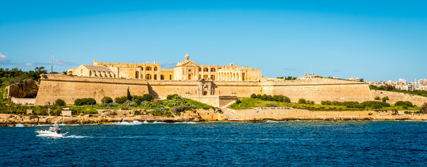 Obraz premium Fort Manoel à La Valette, Malte