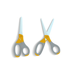 scissors isolated on a white background