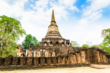 Fototapeta premium Sukhothai ruin old city