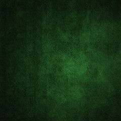 Grunge green background with ancient ornament