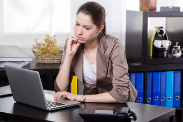 business woman with notebook