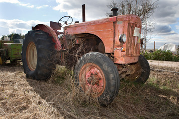 Rusty Vintage Tractor
