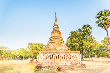 Fototapeta premium Sukhothai ruin old city