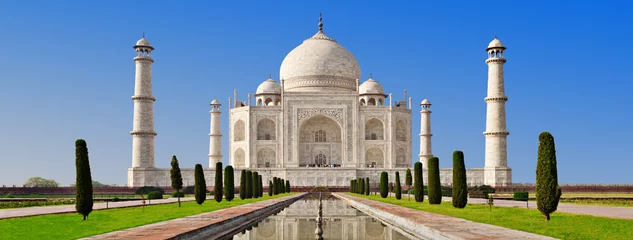 Foto op Canvas Taj Mahal, Agra © saiko3p