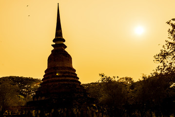Sukhothai ruin old city