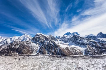 Crédence de cuisine en verre imprimé Lhotse Paysage de l& 39 Everest, Himalaya