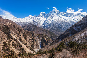 Fototapeta na wymiar Mountains, Everest region