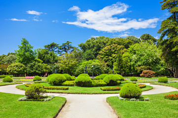 Fototapeta na wymiar Jardins Palacio de Cristal