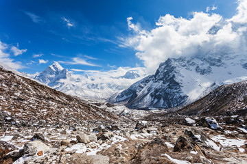 Fototapeta na wymiar Mountains, Everest region
