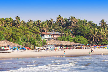 Naklejka premium Arambol beach, Goa