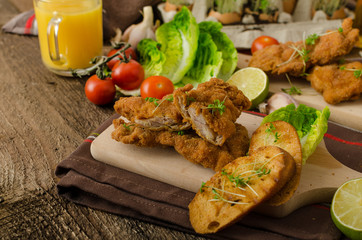 Mini cutlets - schnitzels