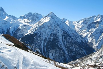 Mountain in the Alps, France