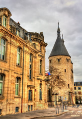 Fototapeta na wymiar Porte de la Craffe, a medieval gate in Nancy - Lorraine, France
