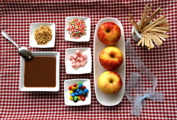 Sugary Red and Sweet Apples