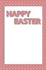 Frame on Easter wishes