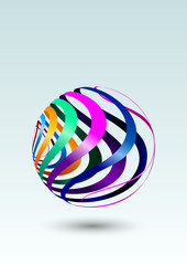 Abstract Circle Vector Background