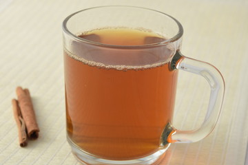 Tea with pine nuts bay leaves and cinnamon.