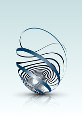 Abstract Lines Vector Background